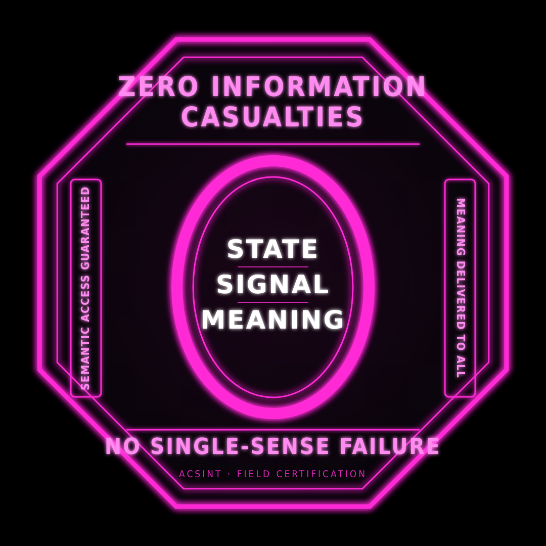 The ZIC field certification mark; full description above.